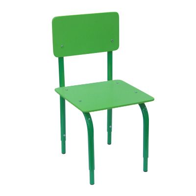 РК2.148 Стул детский на м/к регулируемый (каркас зелёный/зелёный)