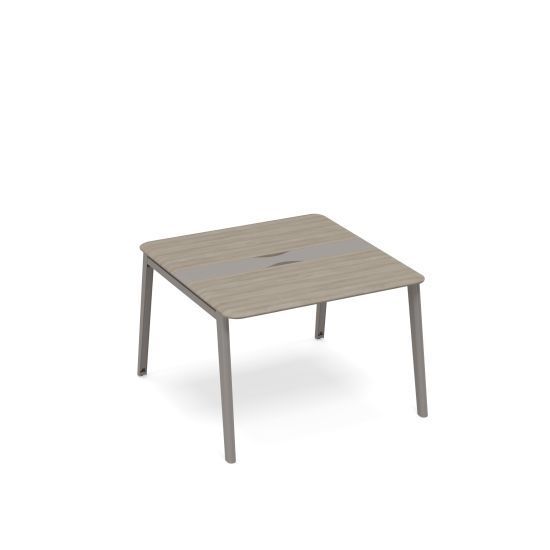 ТМ М1 153 Стол для переговоров с кабель-каналом METAL 120x124x75 