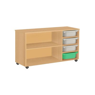 РКП/145 ТУМБА ПОДКАТНАЯ СИСТЕМА ХРАНЕНИЯ ПВХ