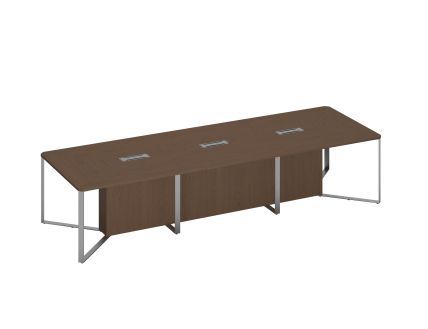 ВЛ107 Стол для переговоров составной 3-секционный (480х120х75,6)