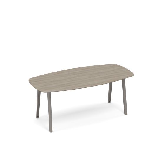 ТМ М1 147 Стол для переговоров овальный  METAL  200x100x75.6