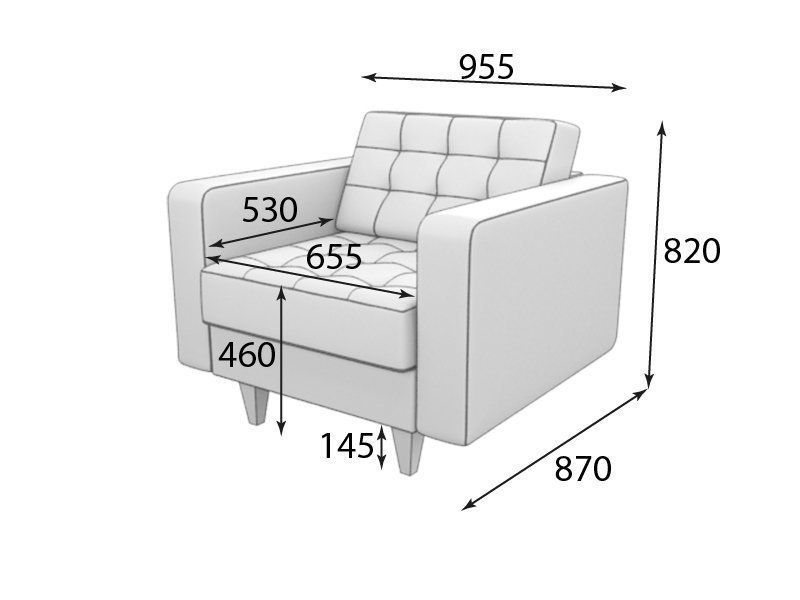 Космо Кресло (950*870*820)