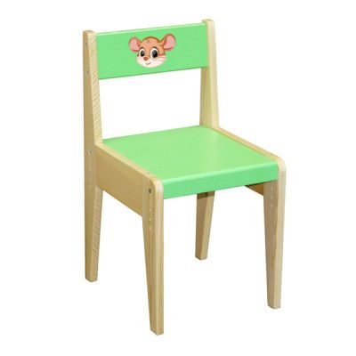 РКМ-10.006 Стул из фанеры регулируемый ВЫРАСТАЙКА (мышка)