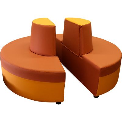 РД Диван полукруглый d=120 см , h=80 см