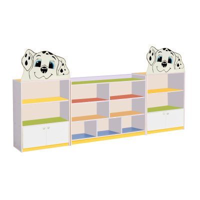 РК Стенка 1 с декорацией 9 2500х300х1200мм