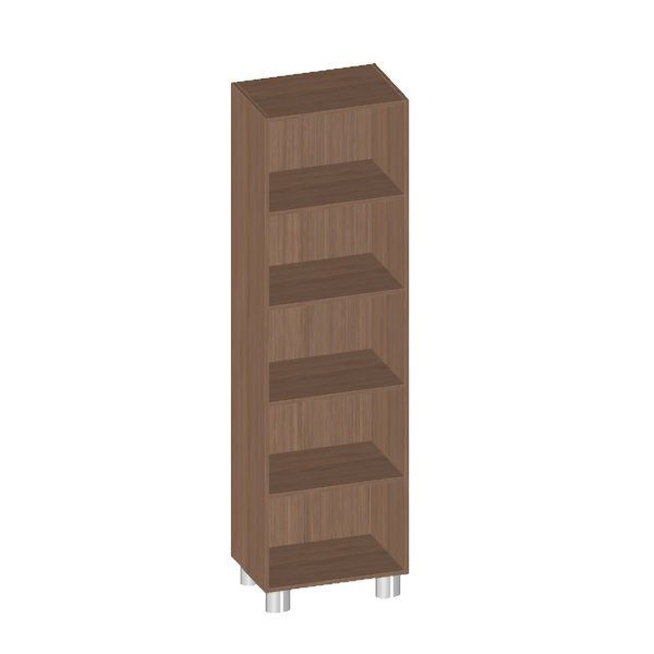 ТР2.2 стеллаж узкий высокий (596х400х2100)