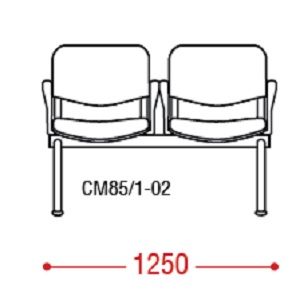 КФ Матис двухместная секция 125х82х61 см