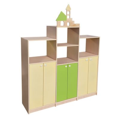 РК Стенка 19 пристенная декор домик 1400х400х1775мм