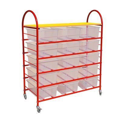 РК Стеллажная выдвижная система хранения 3 - 15 контейнеров