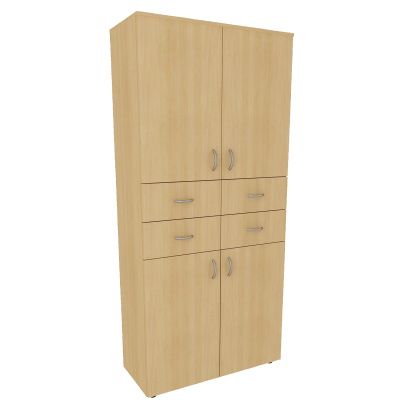 "Бюджет" Шкаф широкий для учебных пособий (850*450*2010)