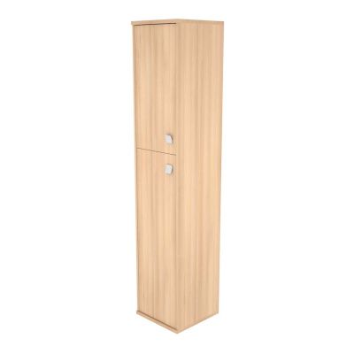 Л.СУ-1.8 Л/Пр Шкаф высокий узкий левый/правый 1 средн. дверь  ЛДСП,1 низкая дверь ЛДСП(411*410*1975)