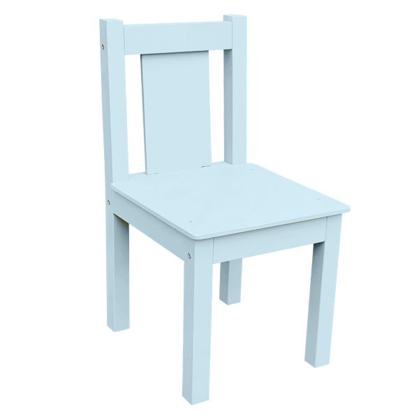 РК53 Стул детский из МДФ нерегулируемый голубой иней