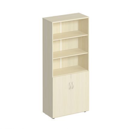 К371 Шкаф для документов полузакрытый (80х38х200), состоит( К429+К432)