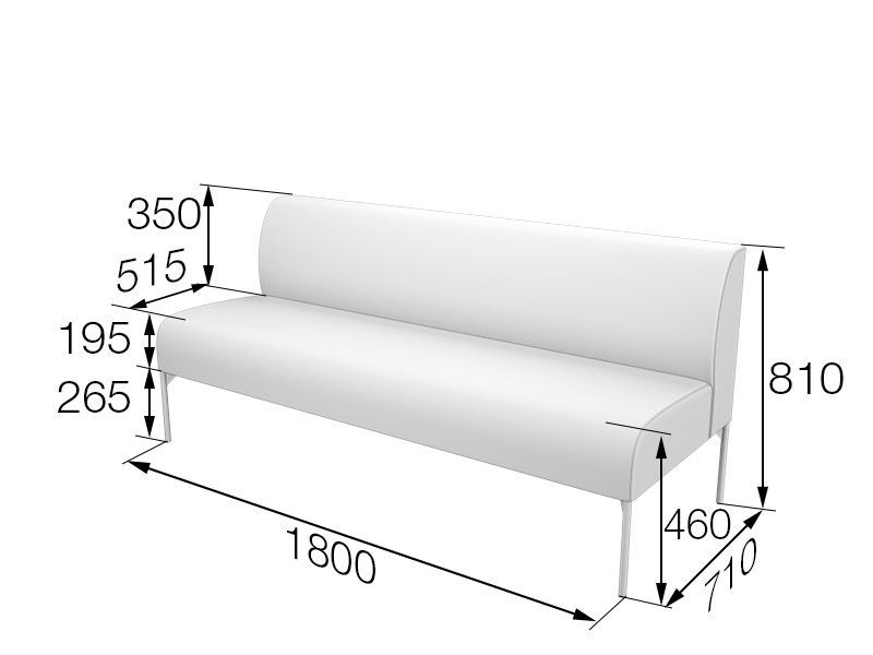 Бридж Модуль 3-местный (1800*710*810)