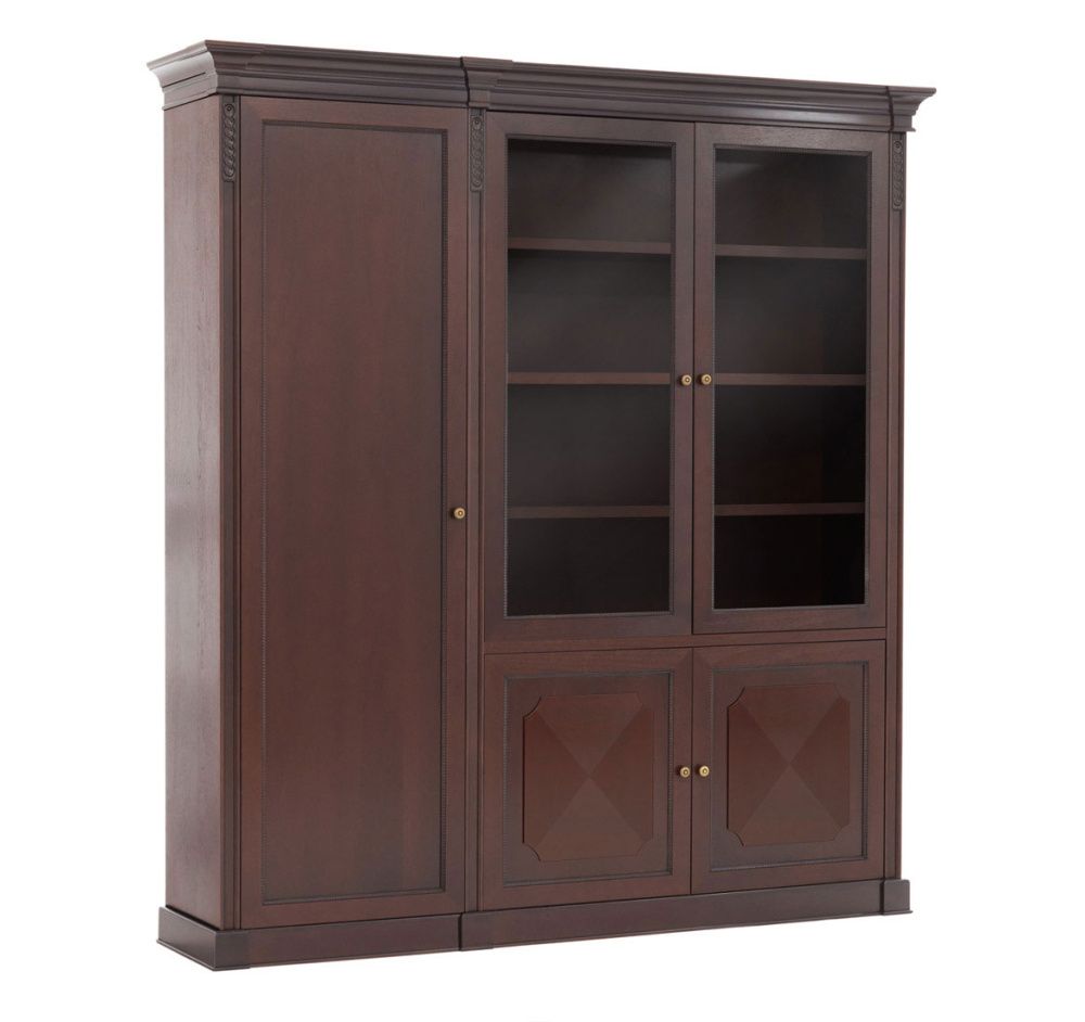 D106 504.510/601.602 Шкаф комбинированный + гардероб 215,6x50xh234