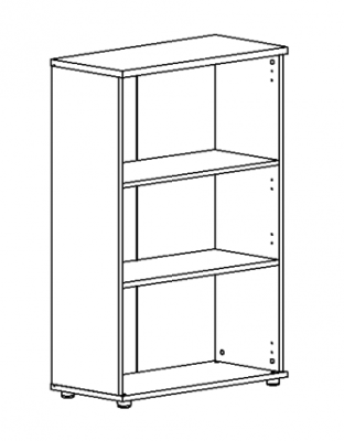 А4 360 Стеллаж средний (78х36.4х119)