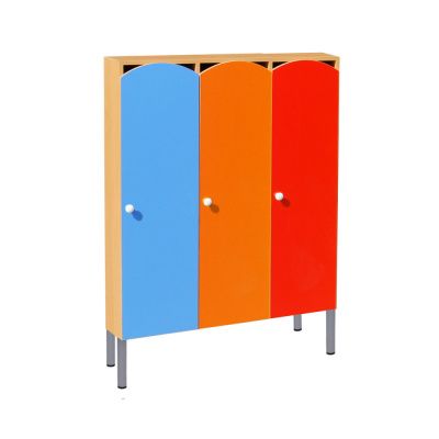 РК ШМКР-3  Шкаф Детский (ЛДСП+МДФ) на м/каркасе