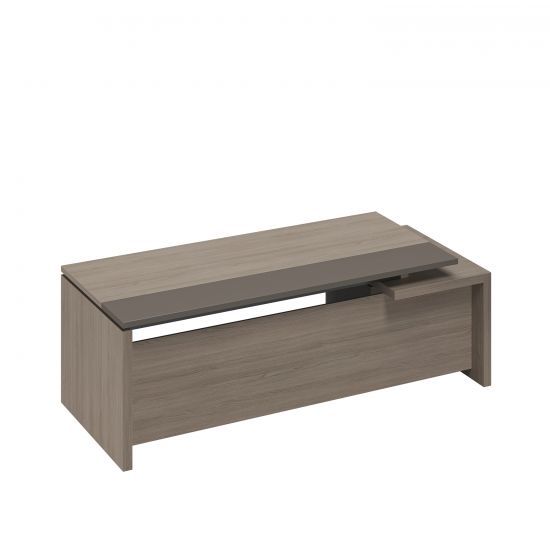 РС 119 Стол руководителя с тумбой 3-ящичной с замком левый (222x90x76)