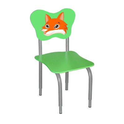 РК2.112.023 Стул детский на м/к регулируемый (лиса)