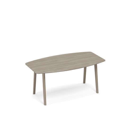 ТМ В2 142 Стол для переговоров фигурный WOOD  180x100x75.6