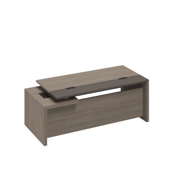 РС 0106 Стол руководителя  с кабель-каналами правый (202x90x76) 