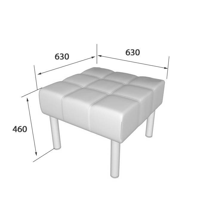 Бизнес Пуф  (620 х 620 х 450)