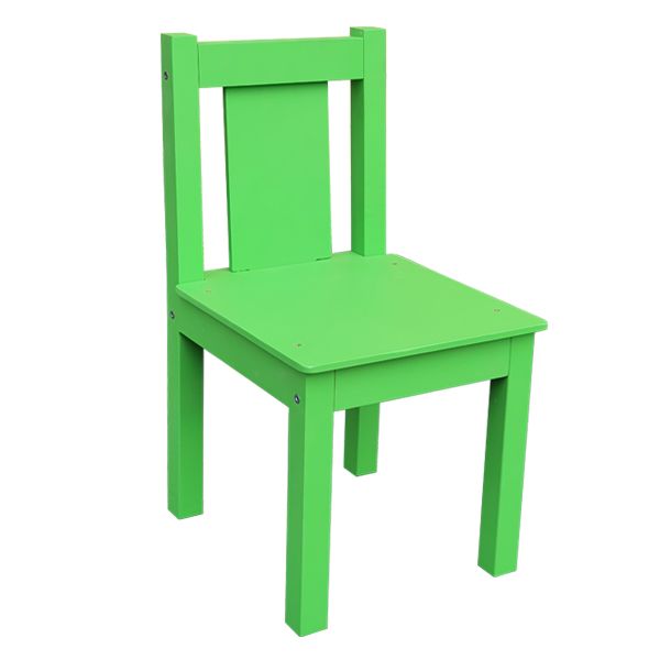 РК53 Стул детский из МДФ нерегулируемый зелёный