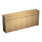 МЕ337 шкаф для документов закрытый  средний ( стенка из 3 шкафов) (274*46*120)