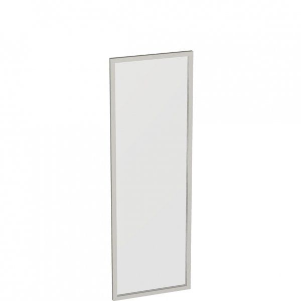 V4.4.1 Дверь стеклянн матовая в алюм. раме Bella Vita 38.3x0.4x114,8