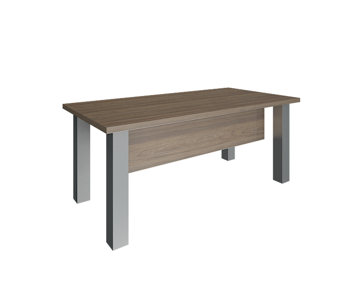 MLTD18.1 Стол руководителя опоры - нерж. сталь (1800х900х750)