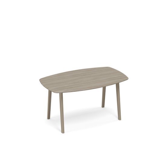 ТМ В2 145 Стол для переговоров овальный  WOOD 160x100x75.6