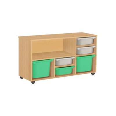 РКП/155 ТУМБА ПОДКАТНАЯ СИСТЕМА ХРАНЕНИЯ ПВХ