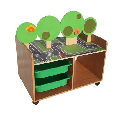  РК18-8 Гараж с 4-мя контейнерами и УФ печатью 890х600х800мм