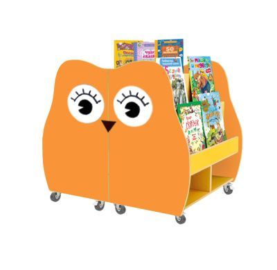 РК Тумба для игрушек и пособий 16 с декором 900х660х900мм