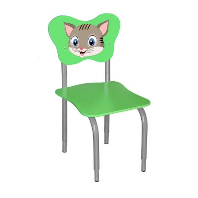 РК2.112.002 Стул детский на м/к регулируемый (Кошка)