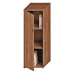 ИСП12 Шкаф для документов закрытый узкий средний 47х46х136
