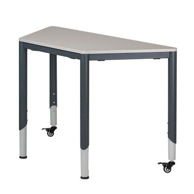 «Кинетика» Стол мобильный&quot;трапецивидный&quot; регулируемый, № 3-5  (500*1117*817) 