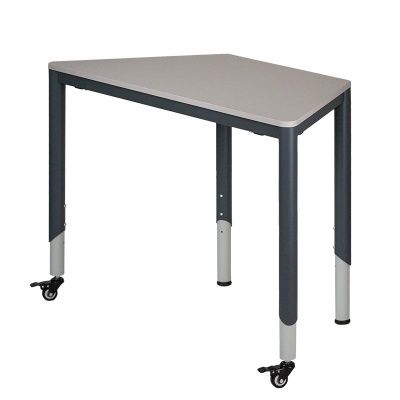 «Кинетика» Стол мобильный&quot;трапецивидный&quot; регулируемый, № 5-7  (500*1117*817) 