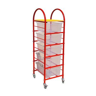 РК Стеллажная выдвижная система хранения 1 - 5 контейнеров