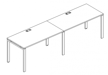 A4 1 003-2 Рабочая станция на м/к UNO (240х60х75)
