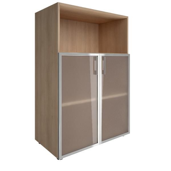 LTST2.2R Шкаф широкий средний (стекло в раме) (800х450х1217)