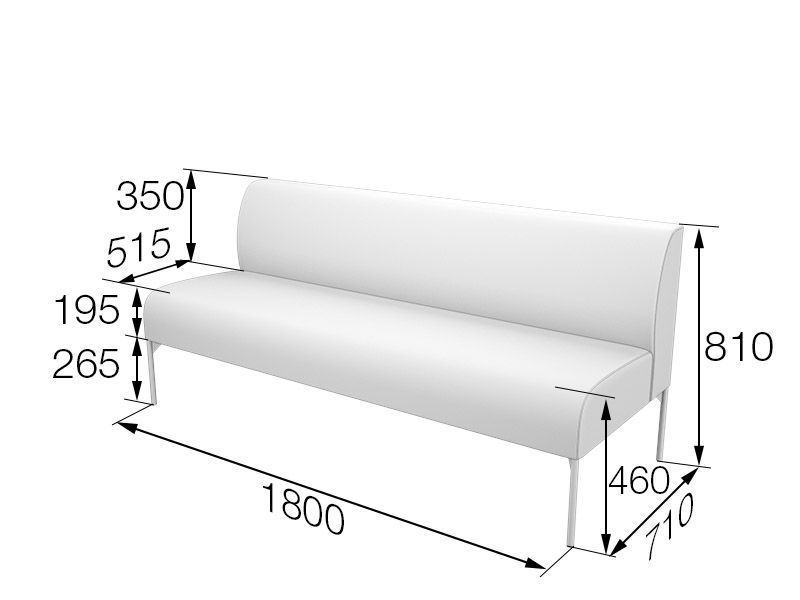 Бридж Модуль 3-местный (1800*710*810)