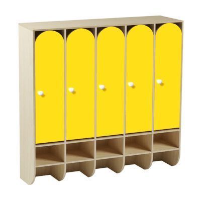 РК ШНД-48 ШКАФ ДЕТСКИЙ (ЛДСП+МДФ) 5 ЯЧЕЕК