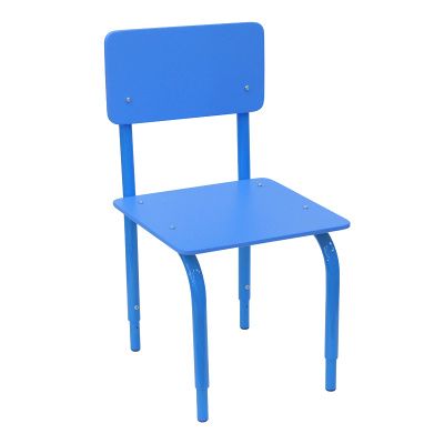 РК2.135 Стул детский на м/к регулируемый (каркас синий/синий)
