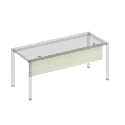 К815  Экран стола защитный (ДСП) с кронштейнами для стола 180  на металлокаркасе КФ