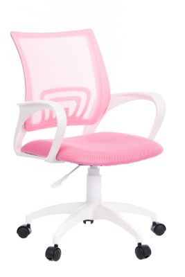 БР  CH-W695NLT кресло для персонала сетка/белый плстик