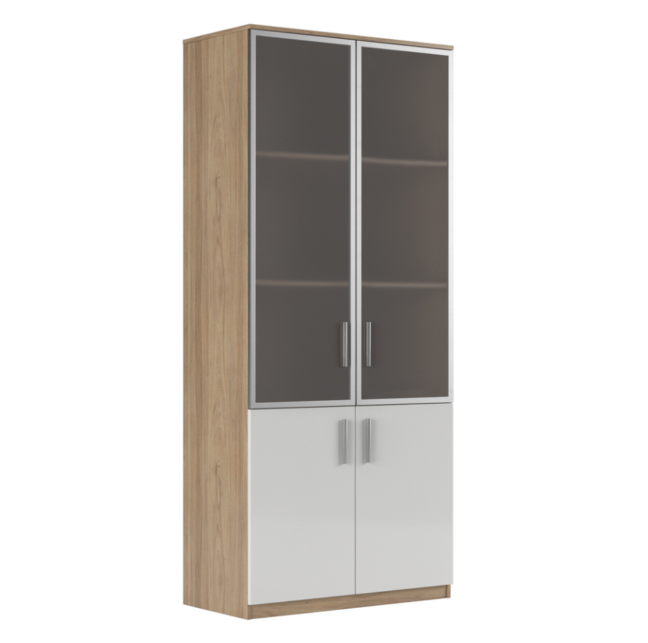 AST339510 Шкаф для бумаг, глянец (90x45x205,6)