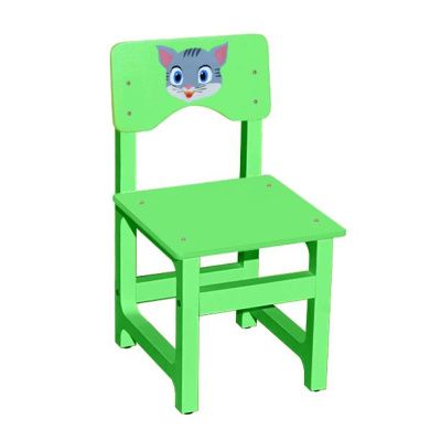 РК54.002 Стул детский МДФ нерегулируемый (кошка)