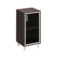 411-814 шкаф для документов правый, дверь в алюминиевой раме (47.7х45х93.9)