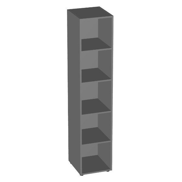 ФР6.1 стеллаж узкий высокий 400х430х1945 Консул